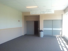 New paint, interior of school